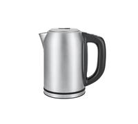 Amazon Basics Hervidor de acero inoxidable con pantalla digital, controlador Strix, función de conservación de calor, control de temperatura, 1.7 litros, enchufe europeo, Plateado