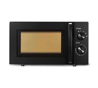 Amazon Basics Horno Microondas Sin Grill con 6 Niveles de Potencia y Descongelación, 700W, 20L, Negro