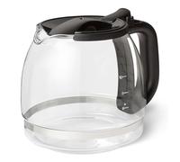 Amazon Basics Jarra de Cristal de Repuesto con Tapa Cafetera, 1,25L/10 Tazas de Capacidad