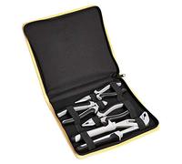 Amazon Basics Juego de alicates, 4 piezas, Negro y Plateado