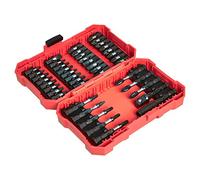 Amazon Basics Juego de bits Pequeña 42 piezas para taladro de percusión - Phillips, ranurados y Torx
