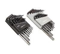 Amazon Basics Juego de llaves allen/hexagonales de 36 piezas - pulgadas/SAE y métrico