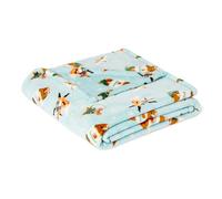 Amazon Basics Manta de Forro Polar Ultra Suave para Niños, 127 x 152 cm, Amigos del Bosque