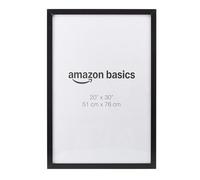 Amazon Basics Marco Rectangular de Madera para Pósteres o Fotos, 51cm x 76cm, Negro