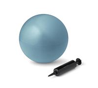 Amazon Basics Minipelota de Pilates de 22,9 cm, Pelota de Ejercicio antiexplosión para Yoga, Entrenamiento del Tronco, Color Aguamarina