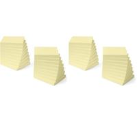 Amazon Basics Notas Adhesivas de Tamaño Estándar, 36 Blocs, Blocs de Notas Autoadhesivas, 100 Hojas por Bloc, Amarillas, 7,6cm x 7,6cm