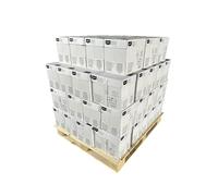 Amazon Basics Papel para impresora, DIN A4, 80 g/m², palé, 60 cajas, 300 paquetes, 150 000 folios, blanco
