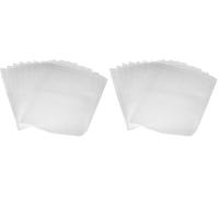 Amazon Basics Paquete de 100 bolsas reutilizables para envasadoras al vacío, 22 cm x 30 cm
