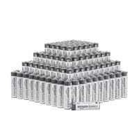 Amazon Basics - Paquete de 200 pilas industriales alcalinas AA, 1,5 voltios, vida útil de 5 años