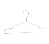 Amazon Basics Perchas de acero inoxidable, Paquete de 50, Cromado