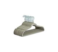 Amazon Basics Perchas de Terciopelo para Trajes - Paquete de 30, Gris