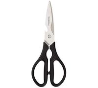 Amazon Basics Premium Tijeras de Cocina multifunción, 20,32 cm, Negro