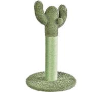 Amazon Basics Rascador para gatos de interior, poste individual, 65 cm, verde