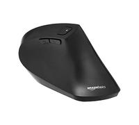 Amazon Basics Ratón óptico inalámbrico ergonómico vertical 2.4G, Negro