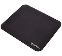 Amazon Basics Rectangular Alfombrilla de ratón para Videojuegos, Standard, Negro, 269l x 320an mm