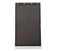 Amazon Basics Solapa de Repuesto para Puerta para Perros y Gatos, Grande, 42,9 x 24,4 x 2,1cm, Blanca y Gris