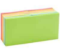Amazon Basics Sticky Notes, 3 x 3-Inch, Assorted Colors, 12-Pack