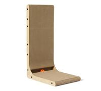 Amazon Basics Tabla de Rascar para Gatos, Pared Rascadora de Cartón con Forma de L, 41,9 x 29 x 68,1cm, Beige