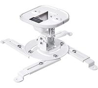 Amazon Basics Tilting Projector Bracket Mount for Ceiling and Wall, 15 kg / 33lbs Capacity, White