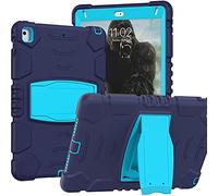 Amazon Brand Edikesy - Funda para iPad 9.7" 2018/2017, Resistente a los Golpes con Correa para el Hombro