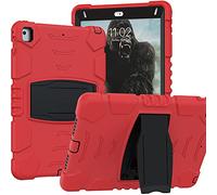 Amazon Brand Edikesy - Funda para iPad 9.7" 2018/2017, Resistente a los Golpes con Correa para el Hombro