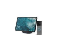 Amazon Echo Show 11 (última gen.), Gris grafito + Ring Videotimbre con batería (última gen.) | Ve las visitas en tu Echo Show | Acceso Anticipado a Alex