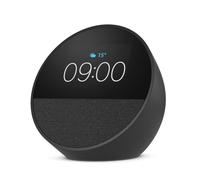 Amazon Echo Spot (última generación) | Despertador inteligente con sonido de calidad| Negro, con Acceso Anticipado a Alex