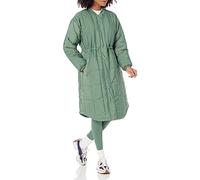 Amazon Essentials Abrigo Extragrande Acolchado (Disponible en Tallas Grandes) Mujer, Verde Salvia, 5XL Grande