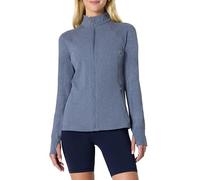 Amazon Essentials Ae - Active Chaqueta elástica súper Suave con Cremallera Completa Mujer, Pizarra de Tinte Espacial, XXL