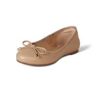 Amazon Essentials Bailarinas Planas Billie Mujer, Beige, 42.5 EU