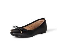 Amazon Essentials Bailarinas Planas Billie Mujer, Negro, 35 EU