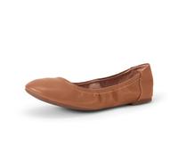 Amazon Essentials Belice - Zapatos planos tipo ballet para mujer, color camel, talla 10