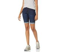 Amazon Essentials Bermudas Vaqueras Ajustadas con Bolsillos Mujer