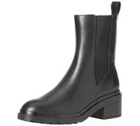 Amazon Essentials Bota Chelsea con Suela Gruesa Mujer, Negro, 38.5 EU