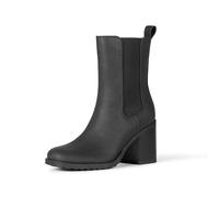 Amazon Essentials Bota Chelsea con tacón Mujer, Negro, 38 EU