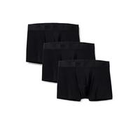 Amazon Essentials Bóxers de Microfibra Hombre, Pack de 3, Negro, XL
