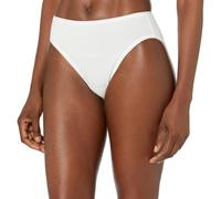 Amazon Essentials Braga Bikini de Algodón de Corte Alto, Talla Grande Mujer, Paquete de 10