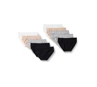 Amazon Essentials Braguita de Bikini de Algodón Mujer (Disponible en Tallas Grandes) Mujer, Paquetes Multiples