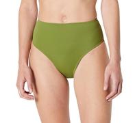 Amazon Essentials Braguita de Biquini Pierna Alta Cintura Alta Mujer, Verde Oliva, 46