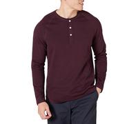 Amazon Essentials Camisa de Manga Larga y Cuello Panadero 100% Algodón Hombre