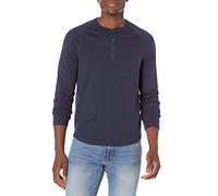 Amazon Essentials Camisa de Manga Larga y Cuello Panadero 100% Algodón Hombre
