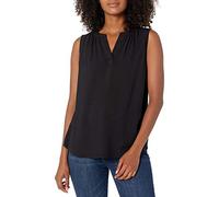Amazon Essentials Camisa Tejida sin Mangas con Cuello en V Mujer, Negro, XXL