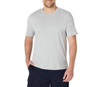 Amazon Essentials Camiseta de corte holgado Hombre, Gris Chiné Moyen, M