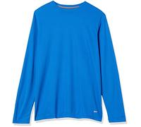 Amazon Essentials Camiseta de Manga Larga Técnica de Alto Rendimiento Hombre, Azul Real, S