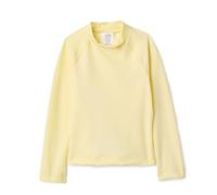 Amazon Essentials Camiseta de Manga Larga UPF 50 Tipo Rashguard Niños, Amarillo Claro, 11-12 años