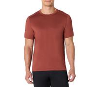 Amazon Essentials Camiseta Deportiva de Manga Corta, Ligera, Elástica, de Secado Rápido y que Absorbe la Humedad Hombre, Castaño Intenso, M