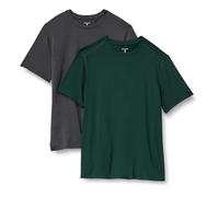 Amazon Essentials Camiseta Deportiva de Manga Corta, Ligera, Elástica, de Secado Rápido y que Absorbe la Humedad Hombre, Paquetes Múltiples