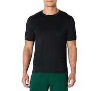 Amazon Essentials Camiseta Deportiva, Ligera y Elástica de Manga Corta y Secado Rápido Hombre, Negro, XS