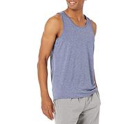 Amazon Essentials Camiseta Tech de Tirantes en Tejido Elástico - colores interrumpidos Hombre, Azul Mezcla, XXL