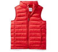 Amazon Essentials Chaleco Acolchado con Capucha. Ligero, Plegable e Impermeable Niño